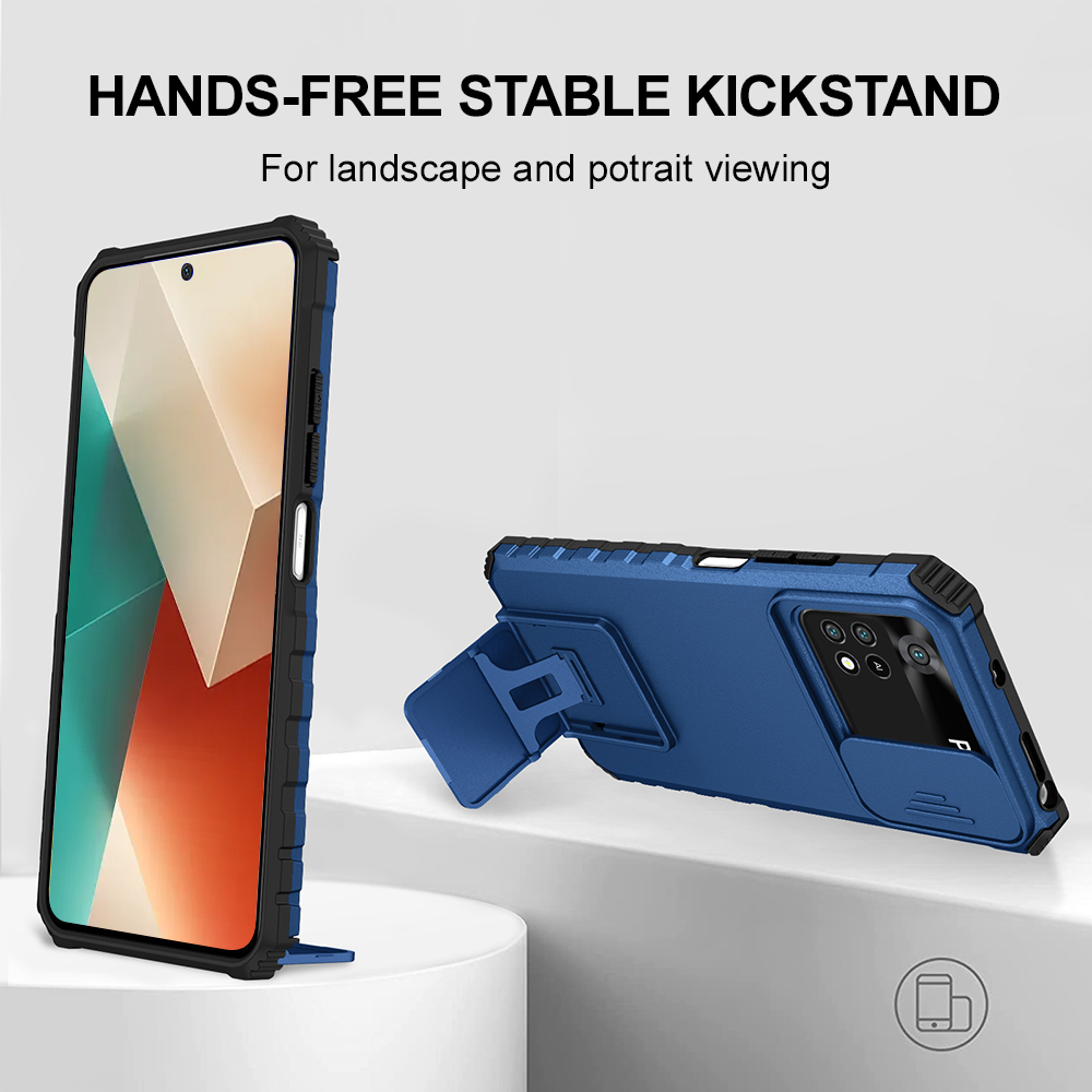 Kickstand Adjustable - Coque de téléphone antichoc pour Xiaomi