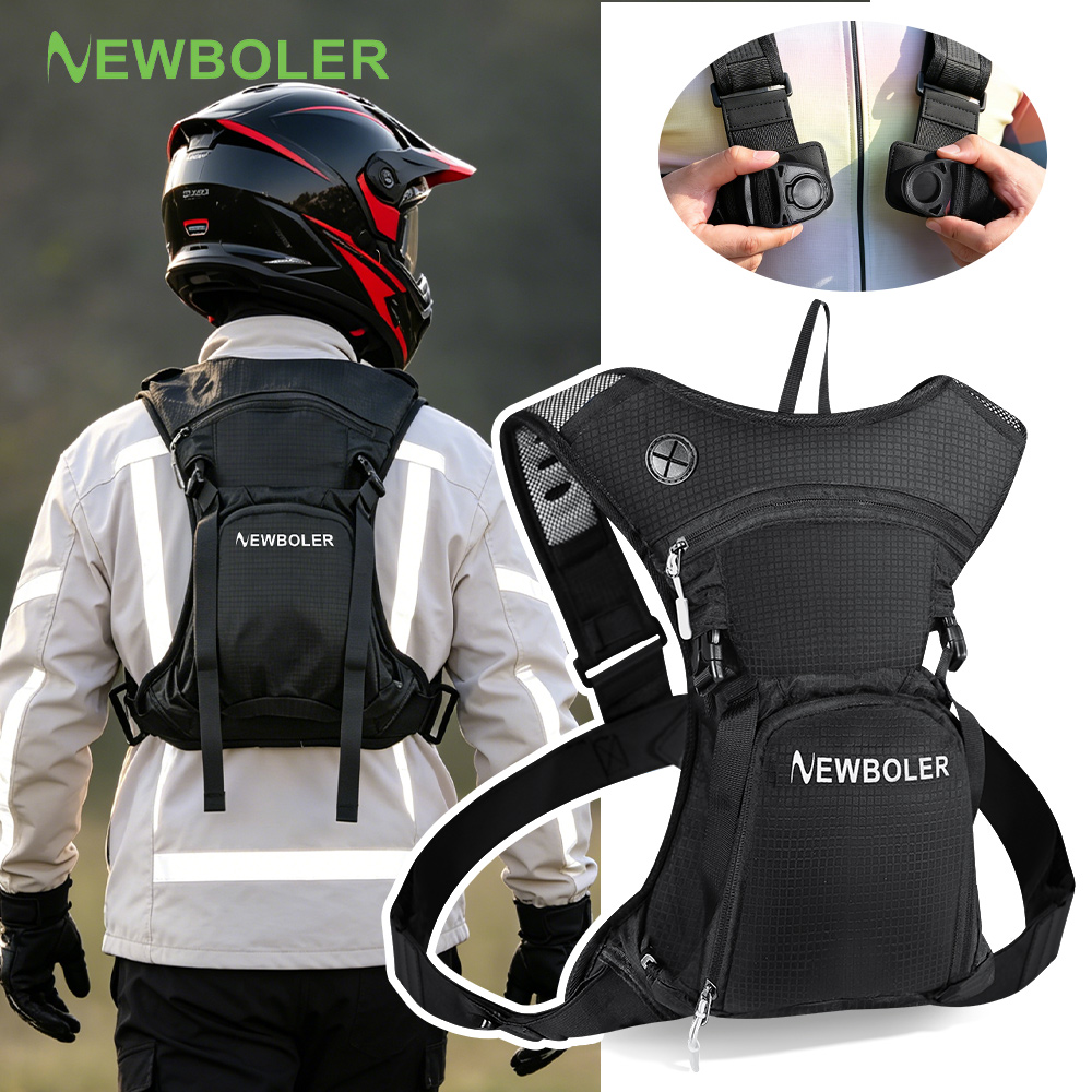 Cycling Commuter Backpack - NEWBOLER Sac d'hydratation pour moto et