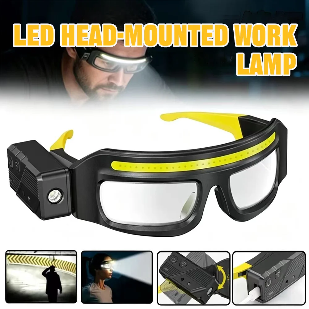 Cycling To Work - Lampe frontale 2 en 1 avec