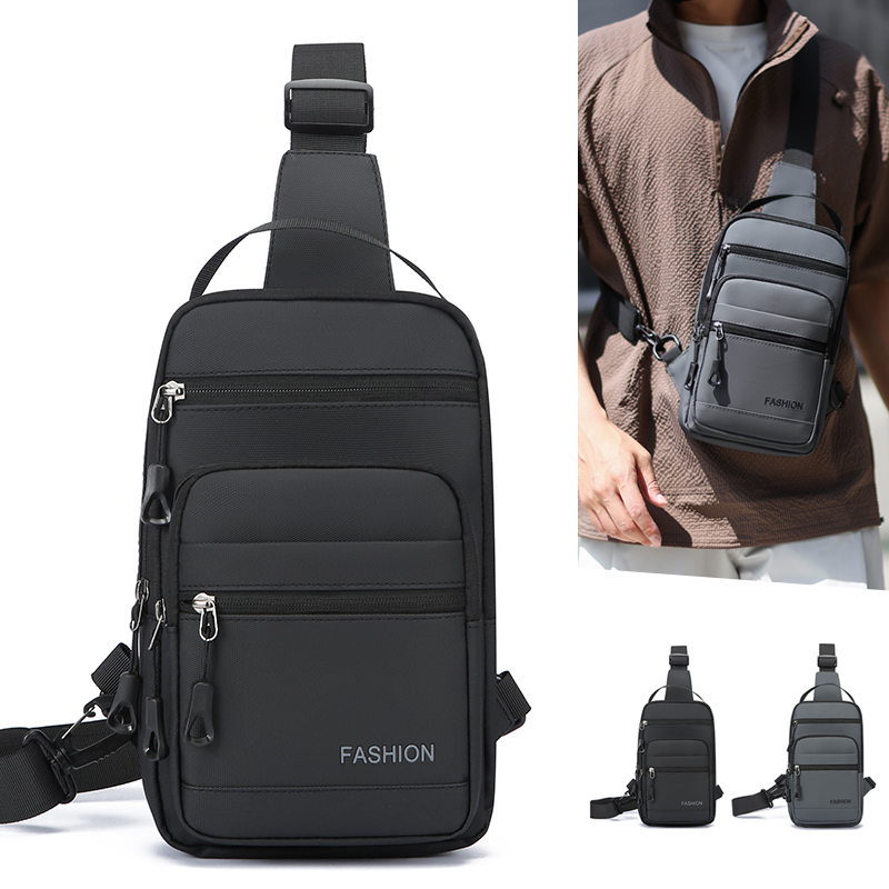 Cycling Commute Bag - Sac de poitrine pour hommes, résistant