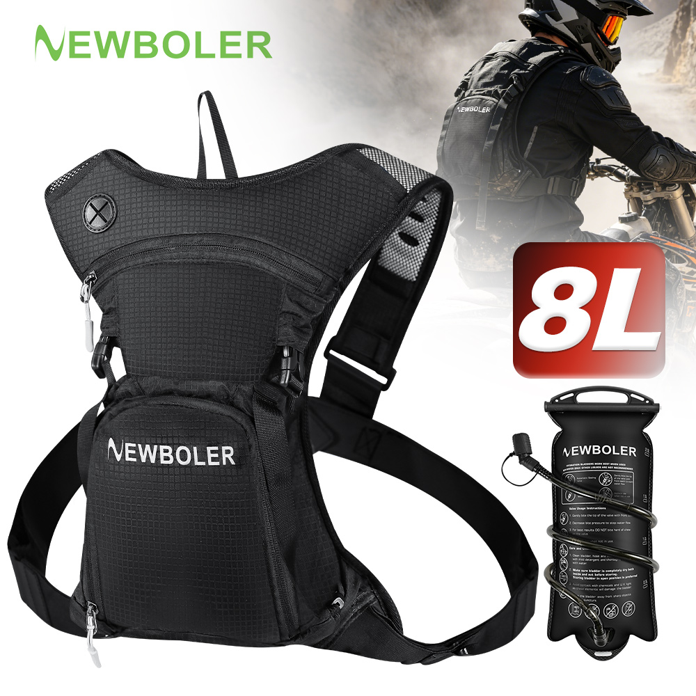 Cycling Commuter Backpack - NEWBOLER Sac d'hydratation pour moto et