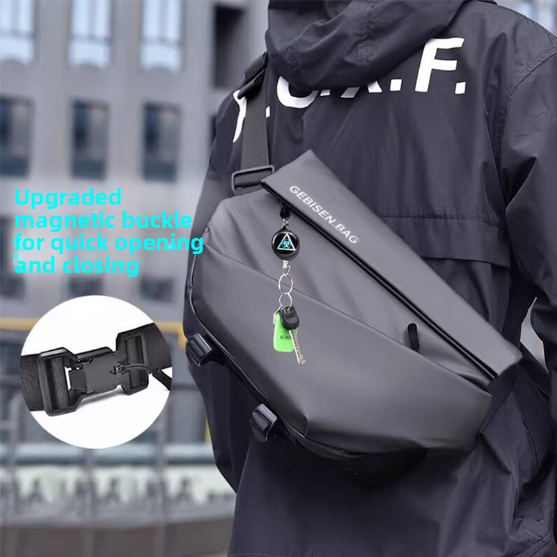 Cycling Commute Bag - Sac bandoulière pour homme avec boucle