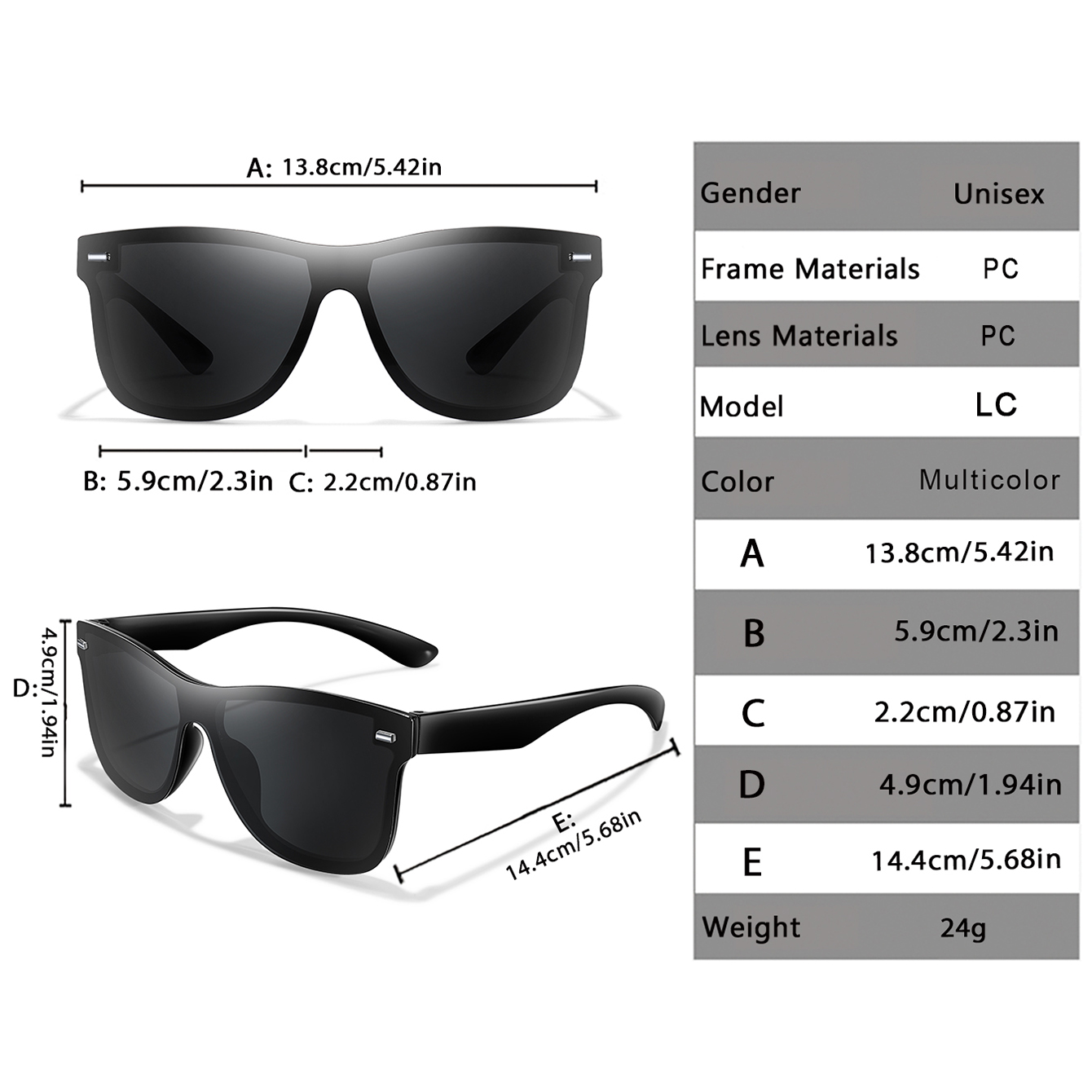 Lunettes de soleil carrées cou - Cycling Zones avis et prix