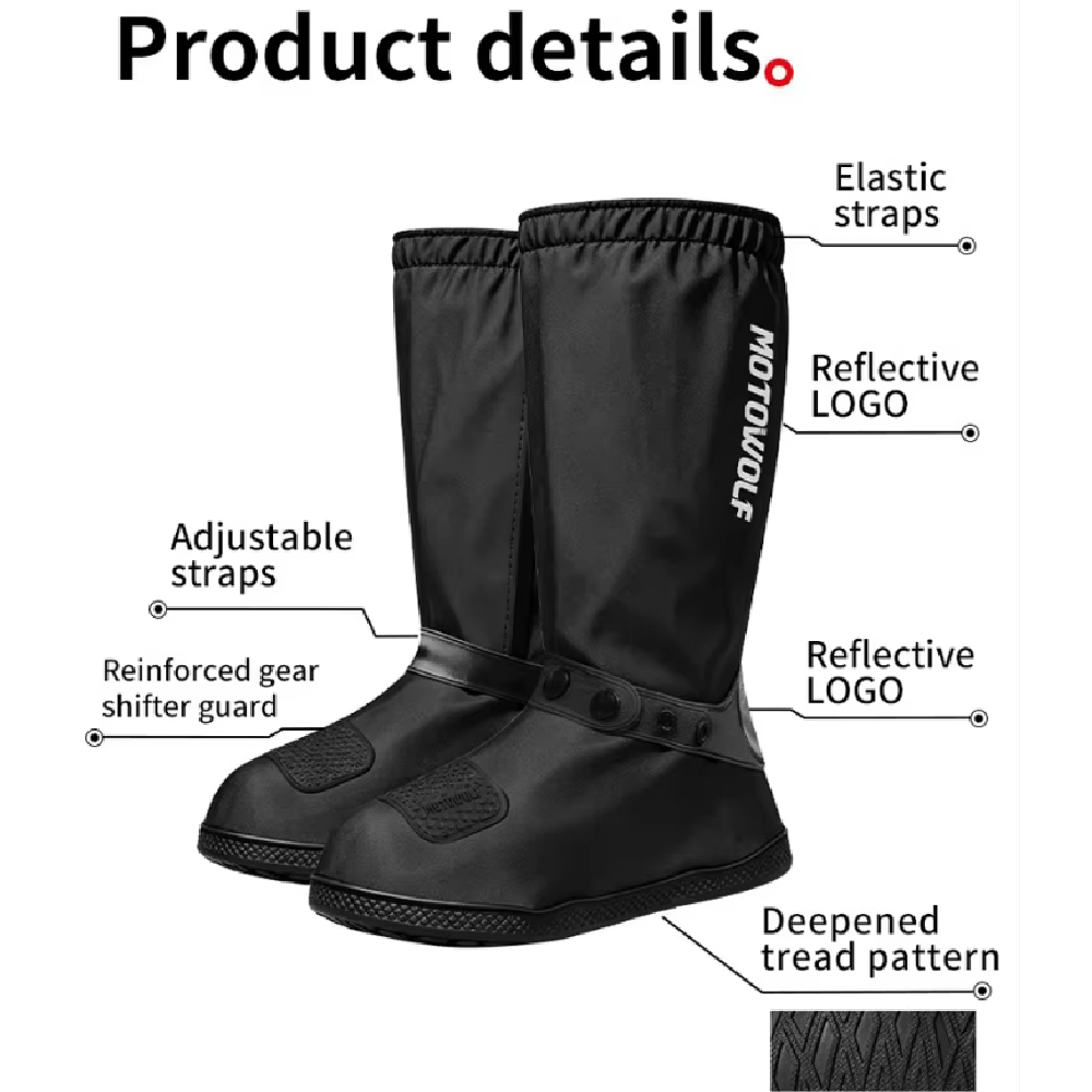 Couvre-chaussures de pluie réu - Cycling Shoes For Commute avis et prix