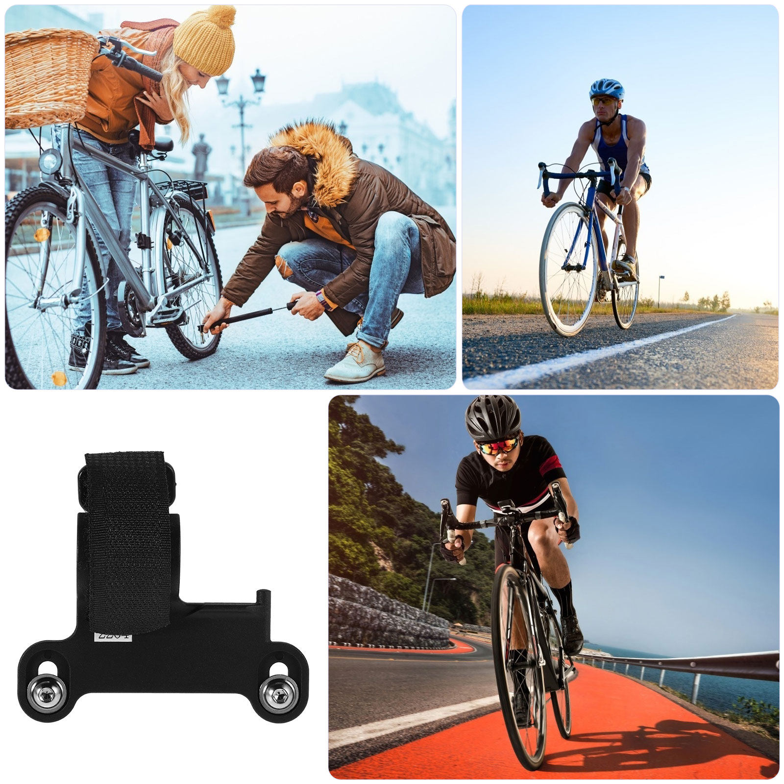 Support de pompe à vélo compac - Bike Pump Frame Mount avis et prix