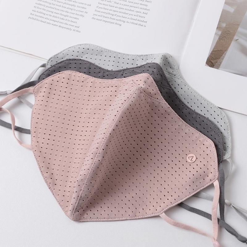 Masque en soie glacée anti-UV, - Cycling To Work avis et prix