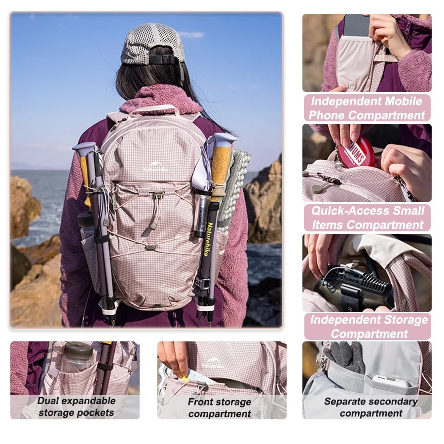 Sac à dos pliable léger Nature - Cycling Commuter Backpack avis et prix