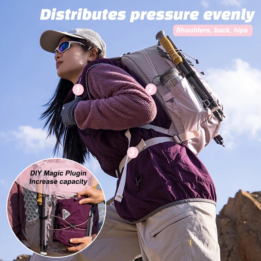 Sac à dos pliable léger Nature - Cycling Commuter Backpack avis et prix