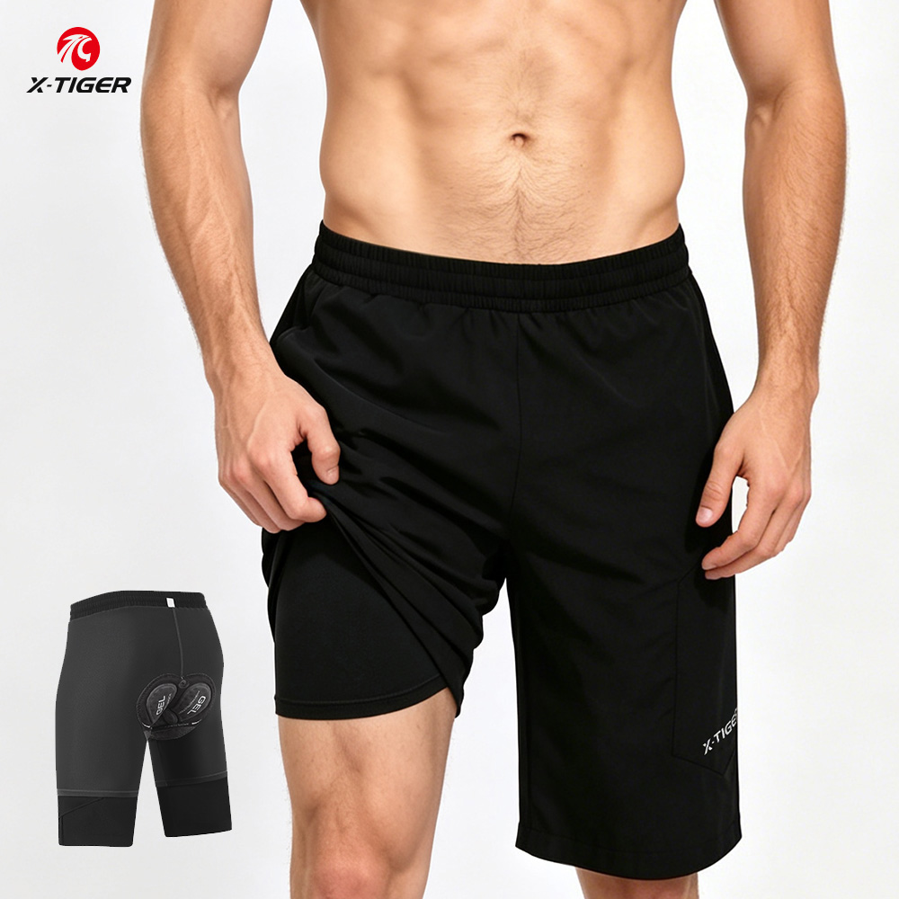X-TIGER Short de cyclisme 2 en - Cycling Shorts For Commute avis et prix